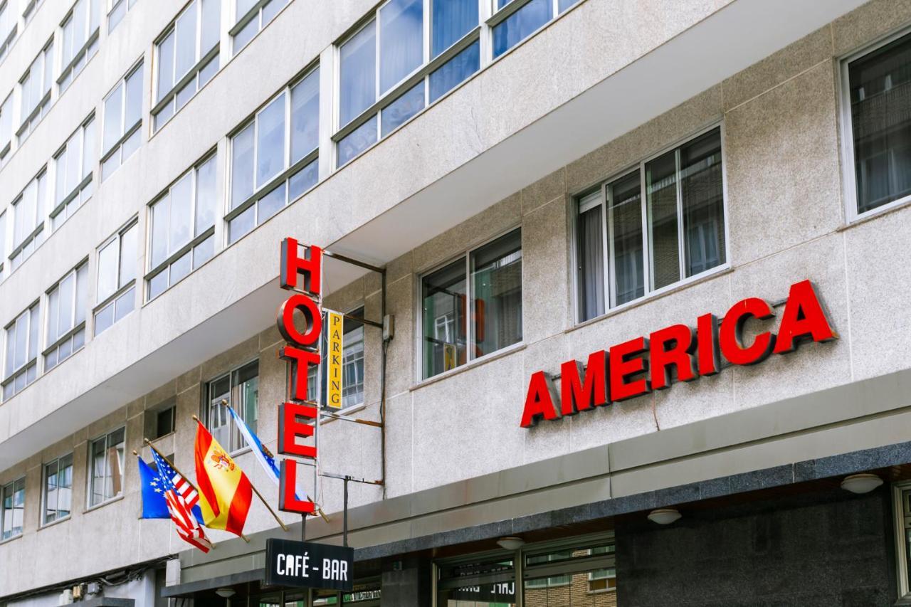 Hotel América Ferrol Exterior foto