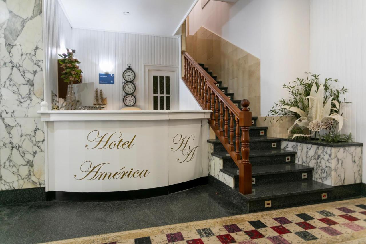 Hotel América Ferrol Exterior foto